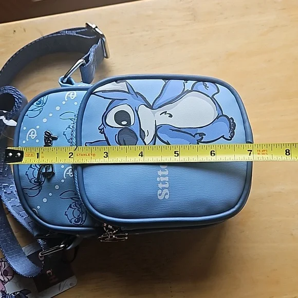 DISNEY STICH CELLPHONE CROSSBODY BAG - Picture 10 of 12